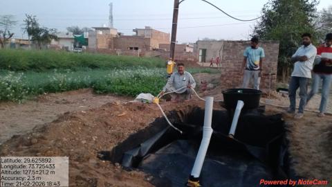 Post Install  Photo Mejar Singh - Kuldip Singh