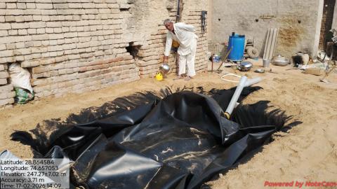 Post Install photo Chetram - Indraj Das