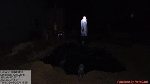 Post install photo Radha Devi - Het Ram