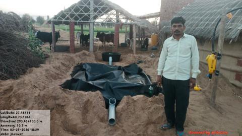 Post Install Photo Jhanwar Lal - Ganga Ram