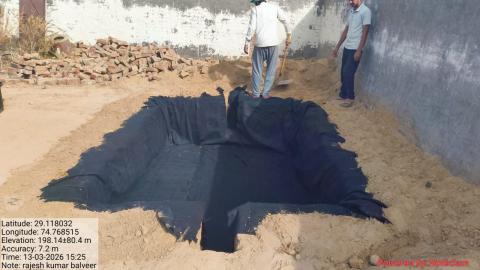 Pre Install  Photo Rajesh Kumar - Balvir Singh